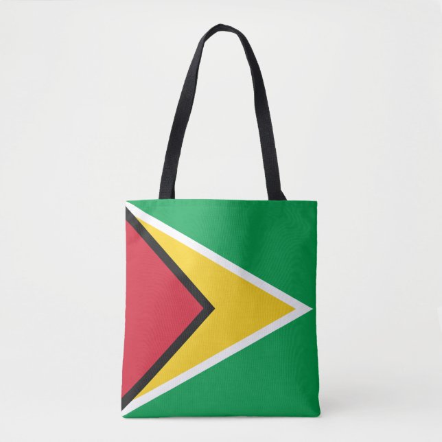 Tote Bag Drapeau Guyana (Devant)