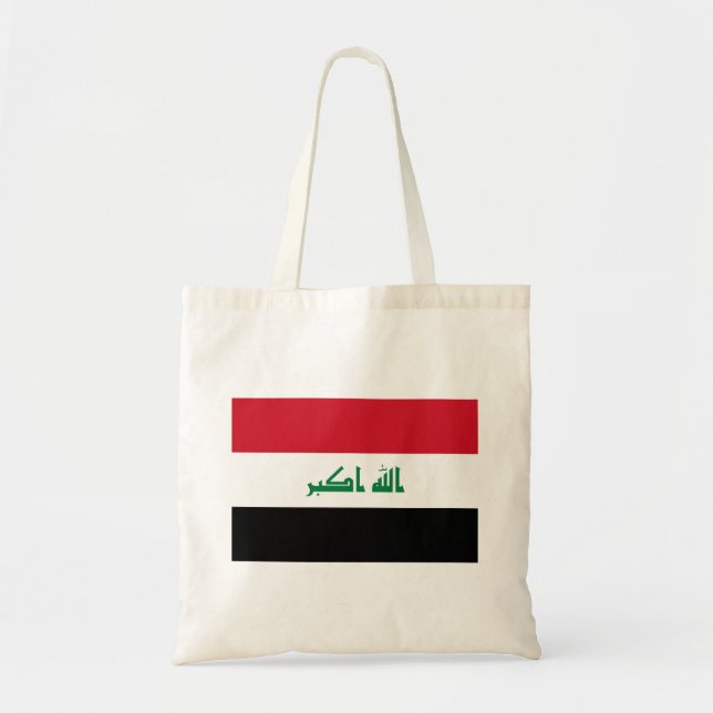 Tote Bag Drapeau Iraq (Devant)