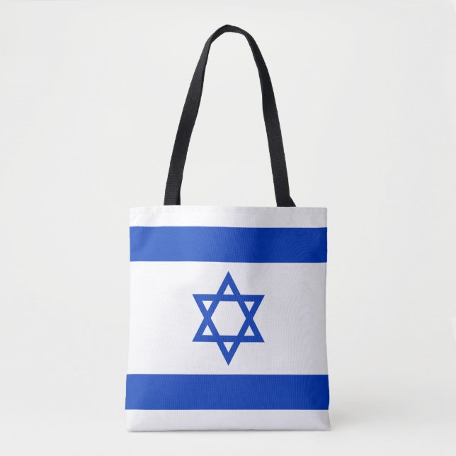 Tote Bag Drapeau Israël (Devant)