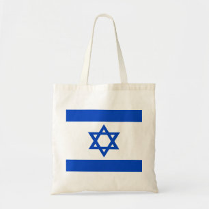 Tote Bag Drapeau Israël étoile bleue de David