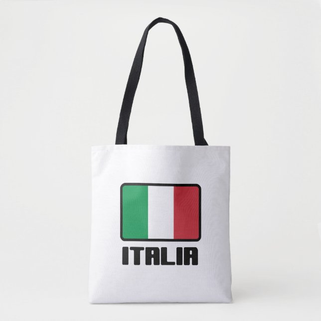 Tote Bag Drapeau Italie (Devant)