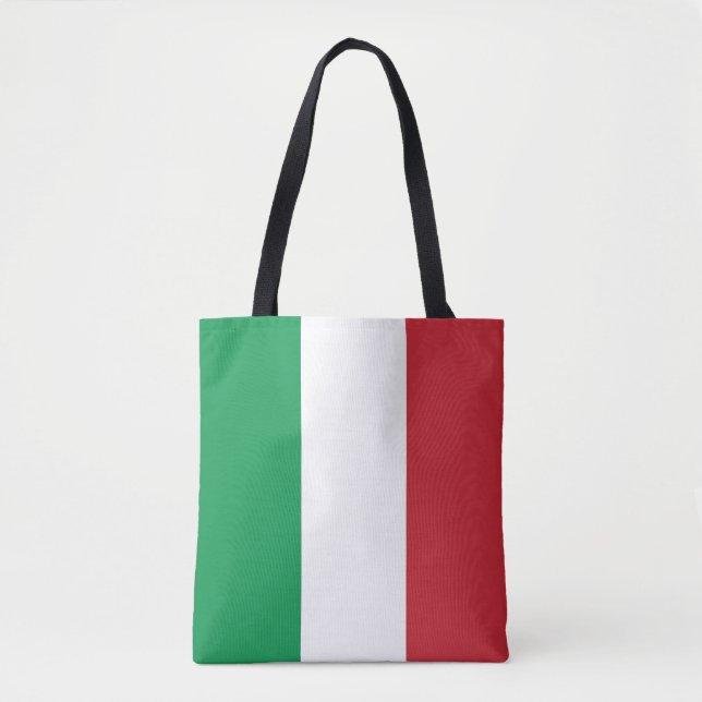 Tote Bag Drapeau Italie (Devant)