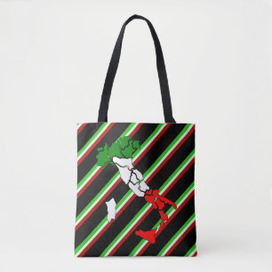 Tote Bag Drapeau italien de rayures