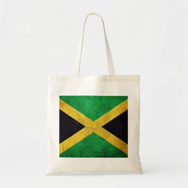 Tote Bag Drapeau jamaïcain (Devant)