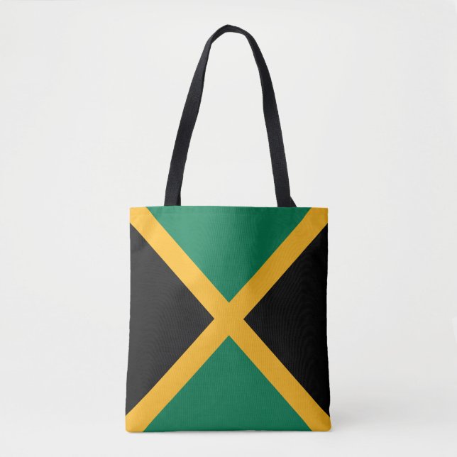 Tote Bag Drapeau Jamaïque (Devant)