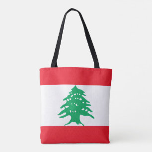 Tote Bag Drapeau libanais, Drapeau du Liban