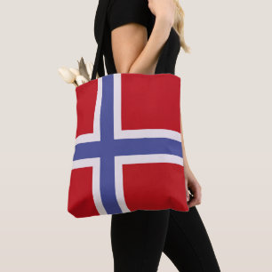 Tote Bag Drapeau norvégien