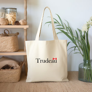 Tote Bag Drapeau officiel canadien de Justin Trudeau