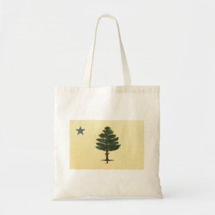 Tote Bag Drapeau original de 1901 de l'arbre du pin d'état 