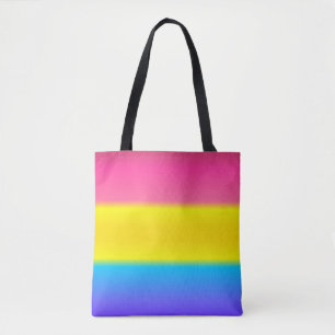 Tote Bag Drapeau Pansexual de fierté de gradient de