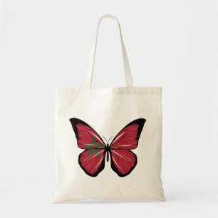 Tote Bag Drapeau papillon marocain