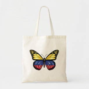 Tote Bag Drapeau Papillon Monarque Colombie