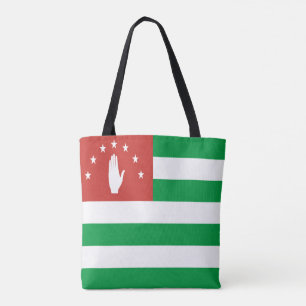 Tote Bag Drapeau patriotique d'Abkhazie