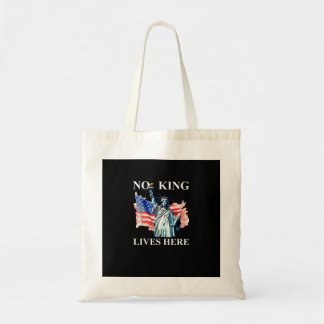 Tote Bag Drapeau patriotique de la liberté « Aucun roi ne v