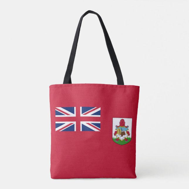 Tote Bag Drapeau patriotique des Bermudes (Dos)