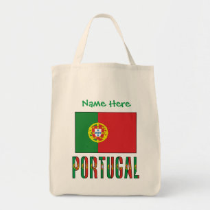 Tote Bag Drapeau personnalisé du Portugal Patrimoine