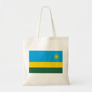 Tote Bag Drapeau rwandais (Rwanda) (Pays africain)