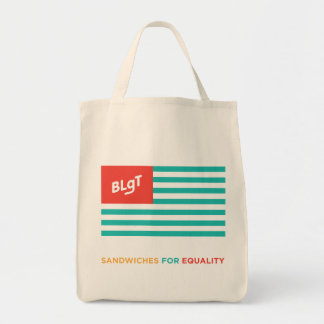 Tote Bag Drapeau Tagline de BLgT