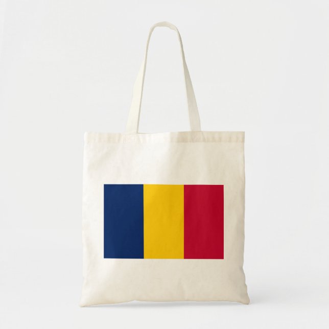 Tote Bag Drapeau Tchad (Devant)