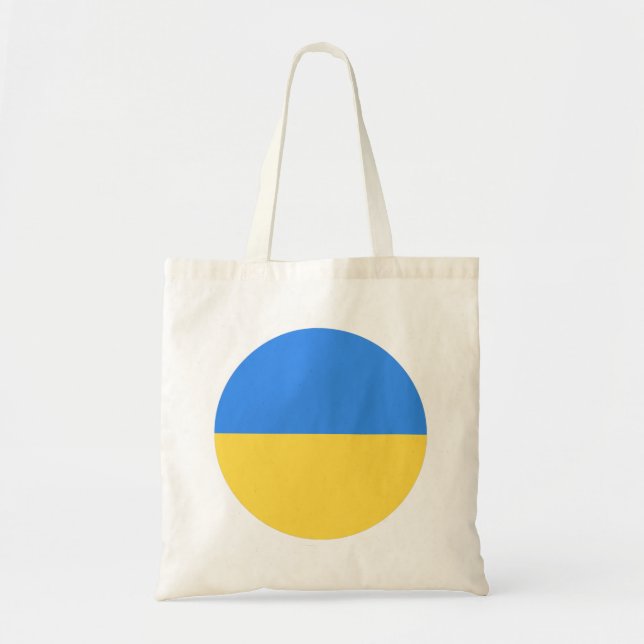 Tote Bag Drapeau Ukraine (Devant)