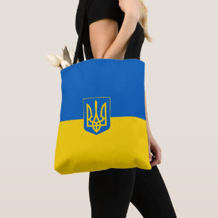 Tote Bag Drapeau ukrainien Armoiries