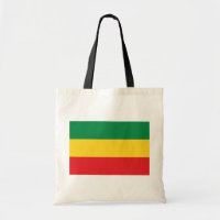 Drapeau vert, or (jaune) et rouge