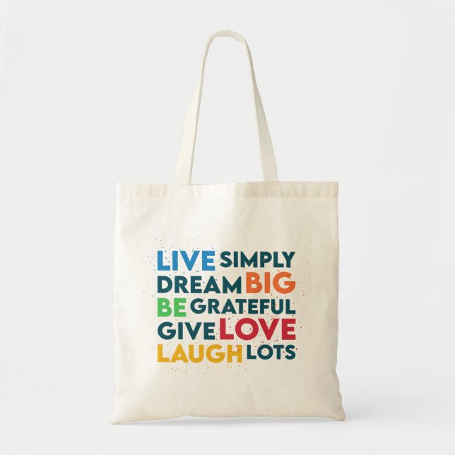 Tote Bag Dream Big (Devant)