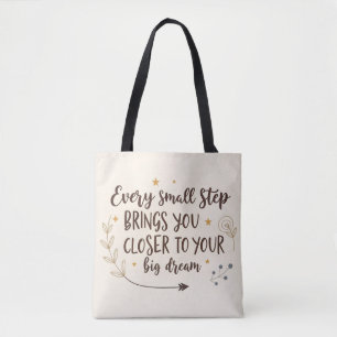 Tote Bag Dream Big Fourre-tout : Transportez Votre Inspirat