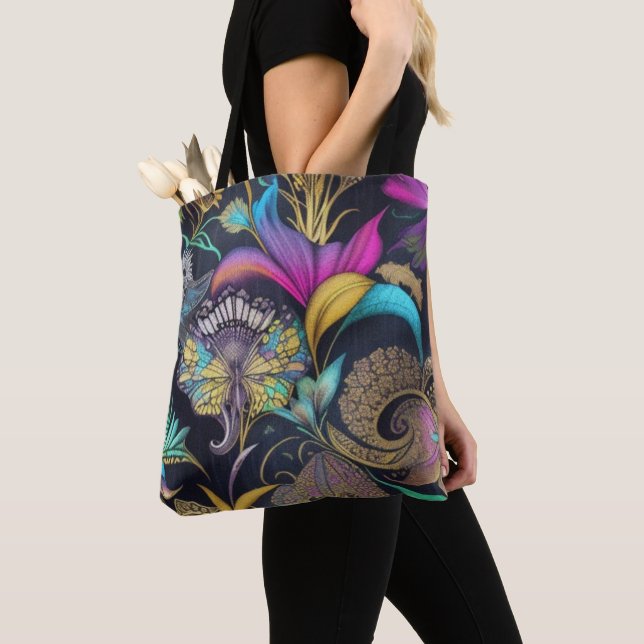Tote Bag Dream Fern (épaule) (De près)