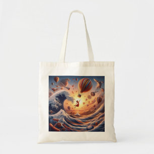Tote Bag Dream Weaver's Journey : Imaginaire Hot Air Balloo