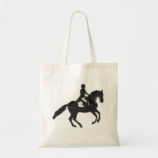 Tote Bag Dressage Fourre-tout - conception de mosaïque de (Devant)