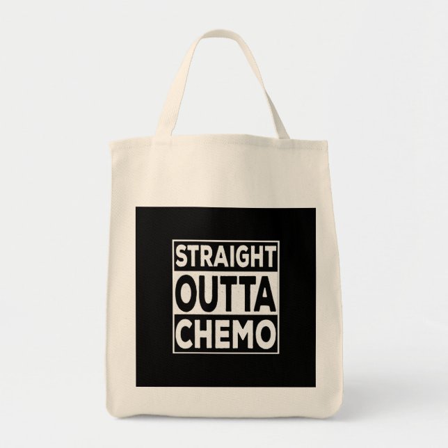 Tote Bag Droite Outta Chemo (Devant)