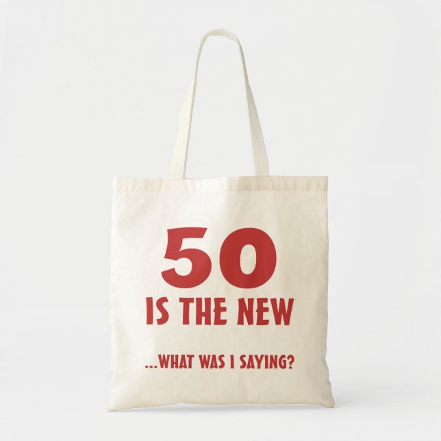 Tote Bag Drôle 50e anniversaire Gag Cadeaux (Devant)