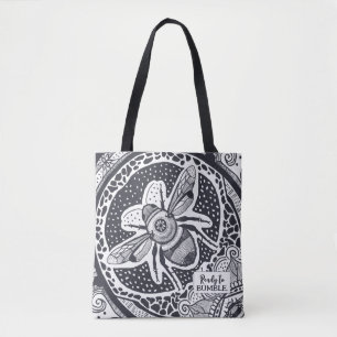 Tote Bag Drôle Bumble Bee Ready to Bumble