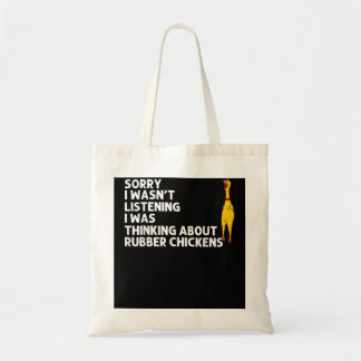 Tote Bag Drôle Caoutchouc Poulets Cadeaux Hommes Femmes Cao