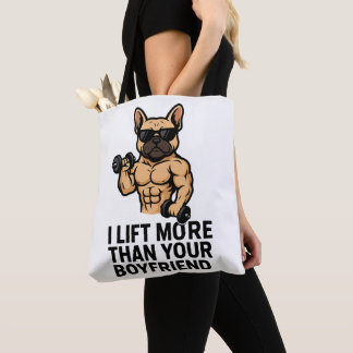 Tote Bag Drôle chien de gym