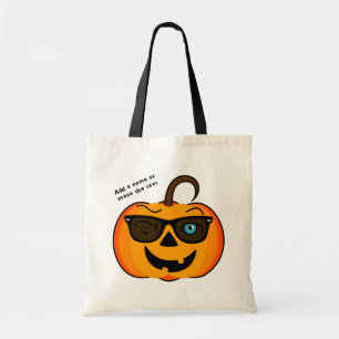 Tote Bag Drôle Citrouille Éffrayant voyantS
