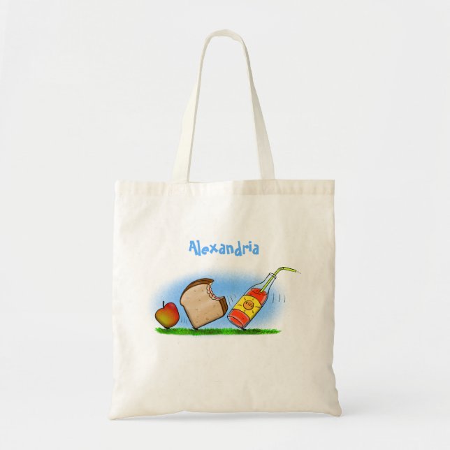 Tote Bag Drôle de dessin animé de fourmis (Devant)