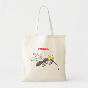 Tote Bag Drôle dessin d'insecte moustique