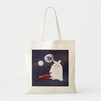 Tote Bag Drôle d'humour d'Halloween surpensant Fantôme