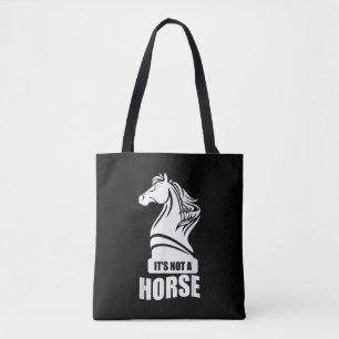 Tote Bag Drôle Échecs Ce N'Est Pas Un Cheval Knight Piece J