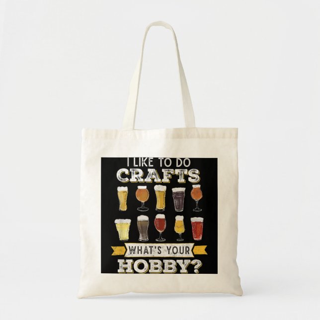 Tote Bag Drôle J'Aime Faire Artisanat Ce Que Votre Artisana (Devant)