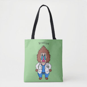 Tote Bag Drôle manuel dessin d'un médecin