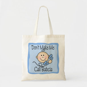 Tote Bag Drôle ne me faites pas l'appel Babcia