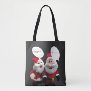 Tote Bag Drôle Père Noël Joke
