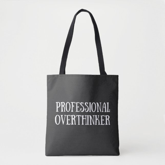 Tote Bag Drôle sarcastique dit la police blanche (Devant)