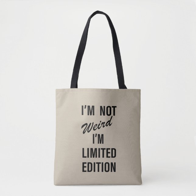 Tote Bag Drôle sarcastique dit la police noire (Devant)