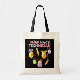 Tote Bag Drôle Technicien en pharmacie Bunny Pharmacien Ha