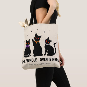 Tote Bag Drôle Toute La Communauté Est Ici Salle Des Chats