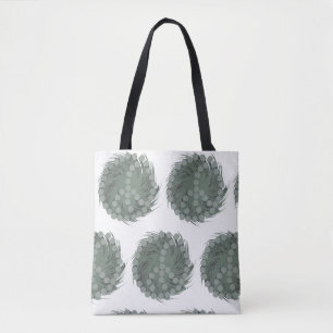 Tote Bag Drôle Whirled Peas Dessin alimentaire Art Amusant 